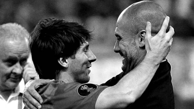 ¿Guardiola y Messi? ¡Error! Dos maricones polacos.