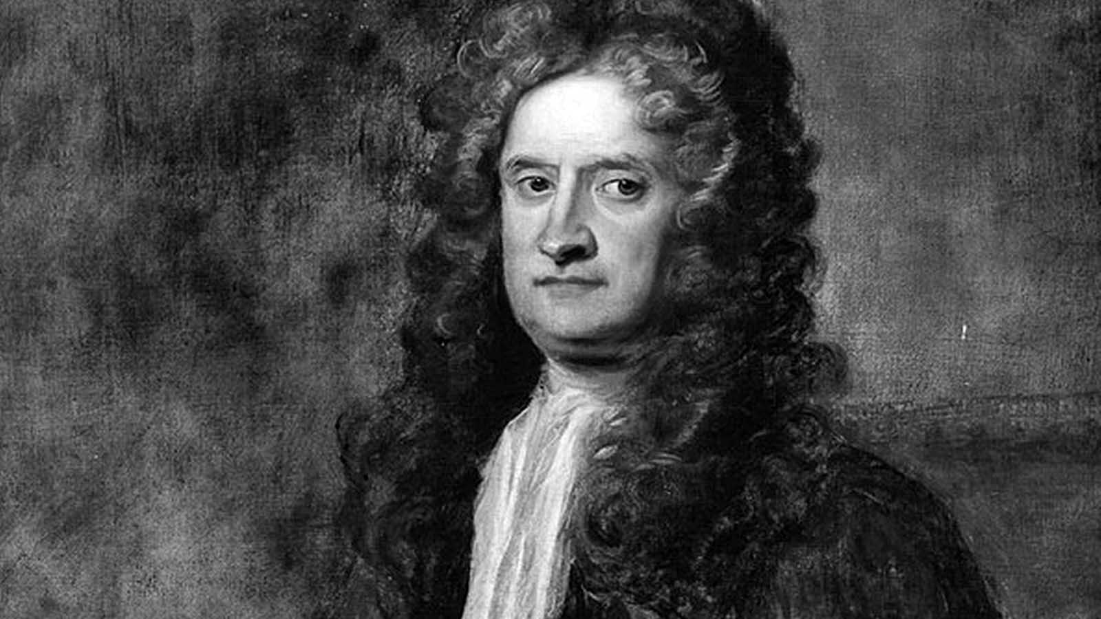 Newton también "lo vio".